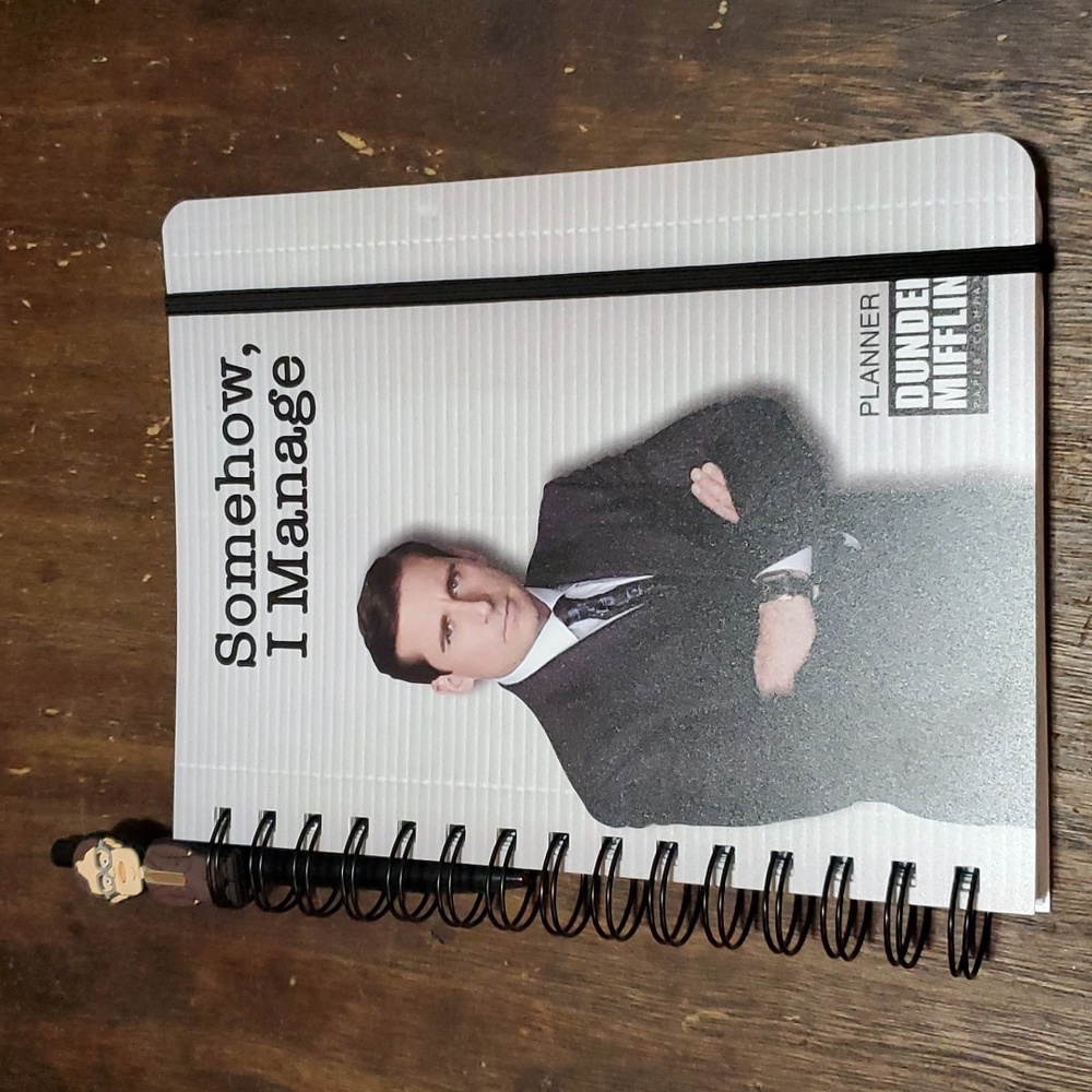 The Office Undated Planner "Somehow, I Manage"